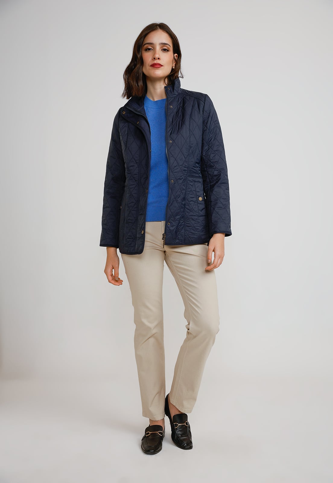 PARKA LIGERA MUJER MARINO - 4