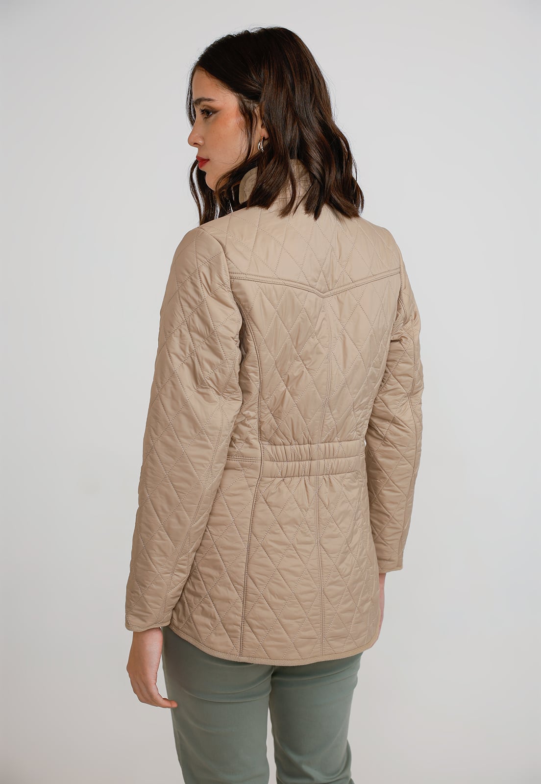 PARKA LIGERA MUJER BEIGE - 2