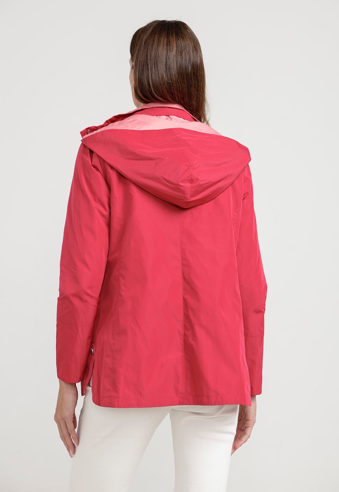 CHAQUETA MUJER EVA REVERSIBLE GUINDA - 3