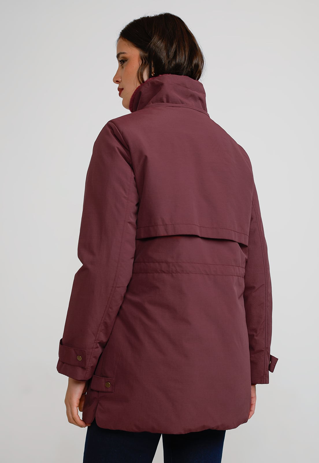 PARKA GRUESA MUJER BURDEO - 2