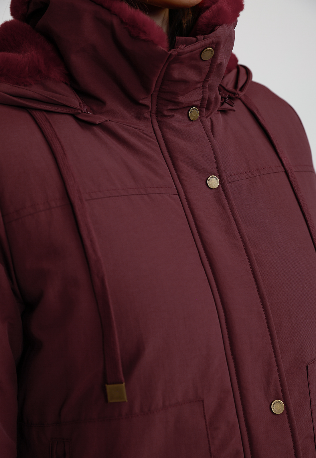PARKA GRUESA MUJER BURDEO - 3