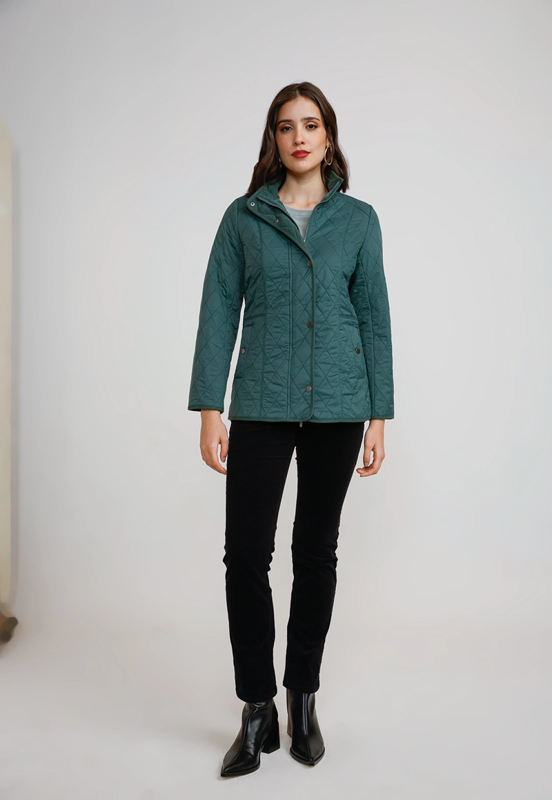 PARKA LIGERA MUJER VERDE - 4
