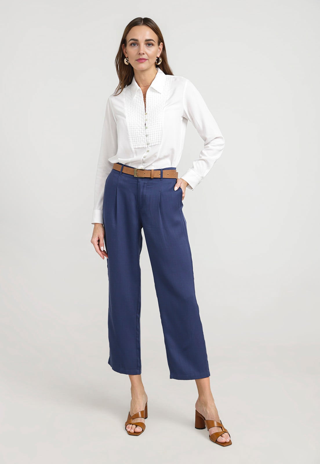PANTALON MUJER SOFIA LIOCEL AZUL - 4