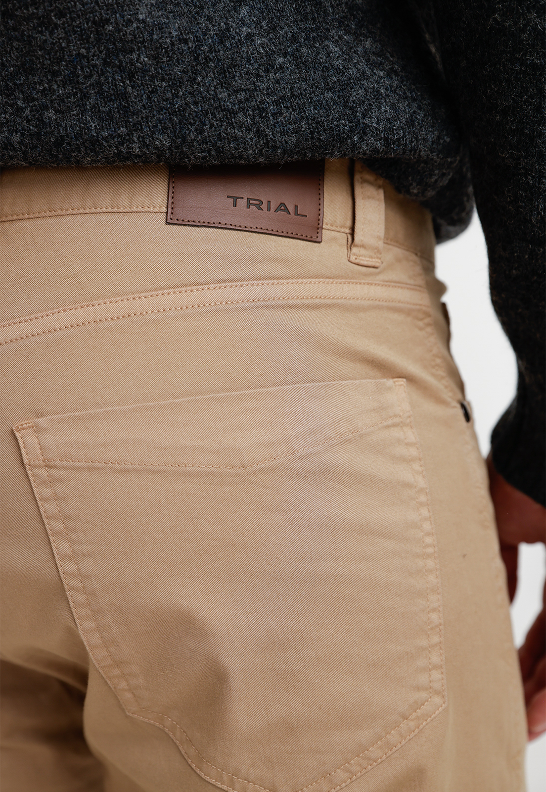 PANTALON HOMBRE ALGODON VILAS KHAKI - 3