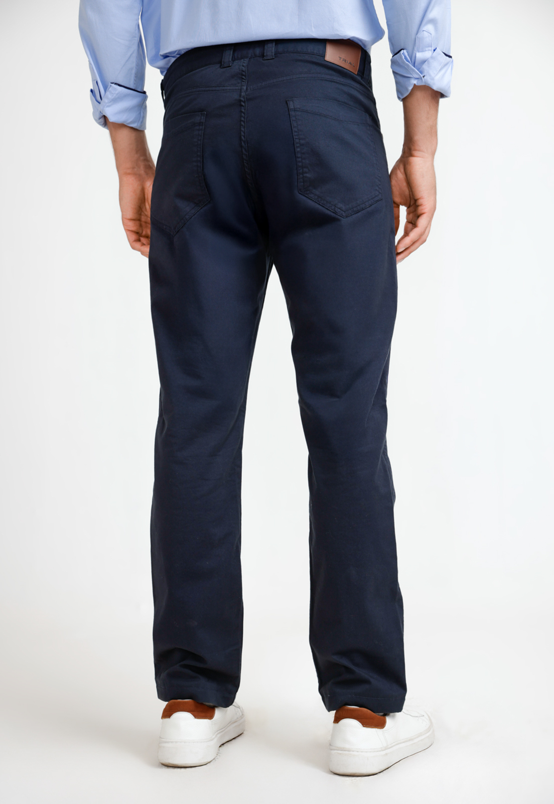 PANTALON HOMBRE ALGODON VILAS AZUL MARINO - 2