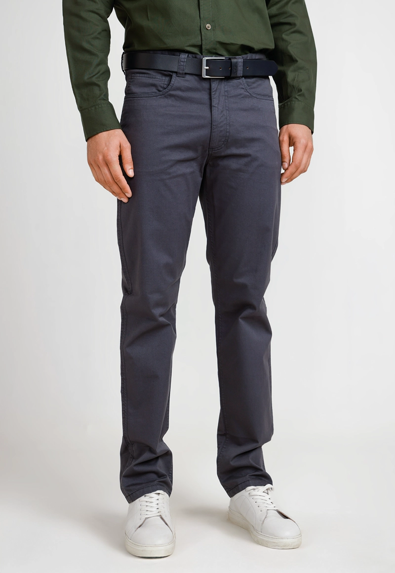 PANTALON HOMBRE ALGODON VILAS GRIS - 1