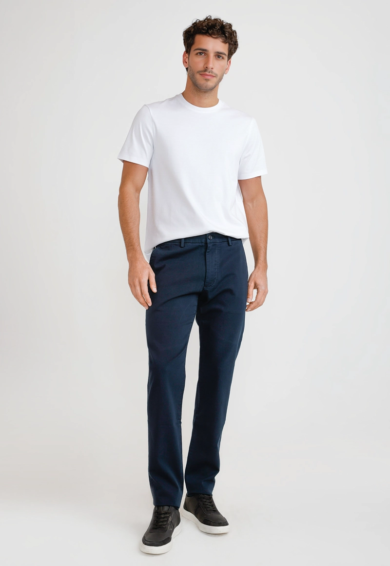 PANTALON HOMBRE CHINO NAVY - 4