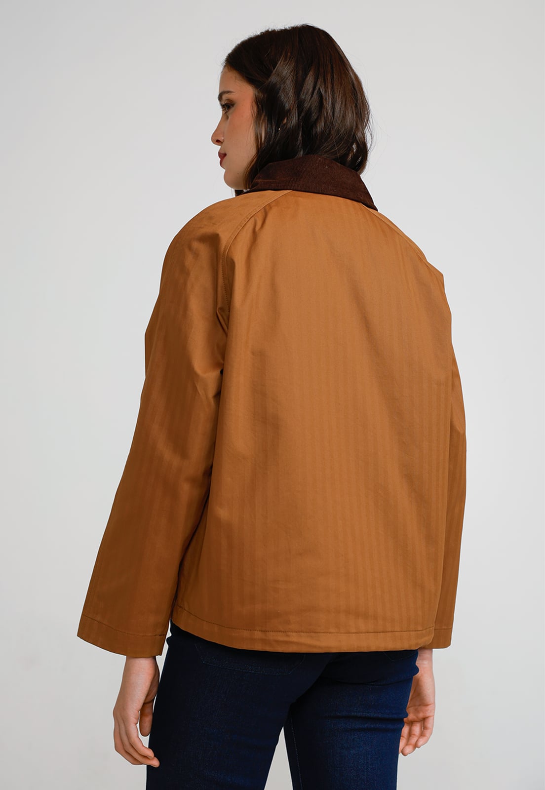 PARKA 3 EN 1 MUJER ALGODON Y POLIE STER CAMEL - 3
