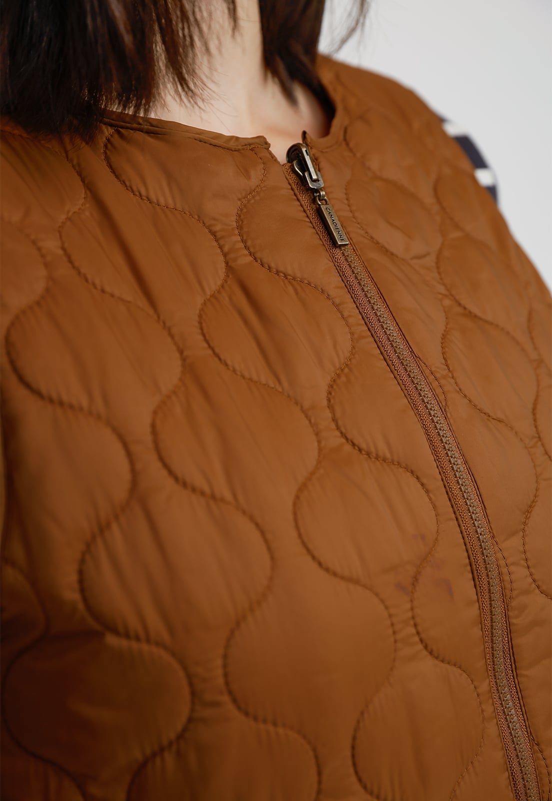 PARKA 3 EN 1 MUJER ALGODON Y POLIE STER CAMEL - 7