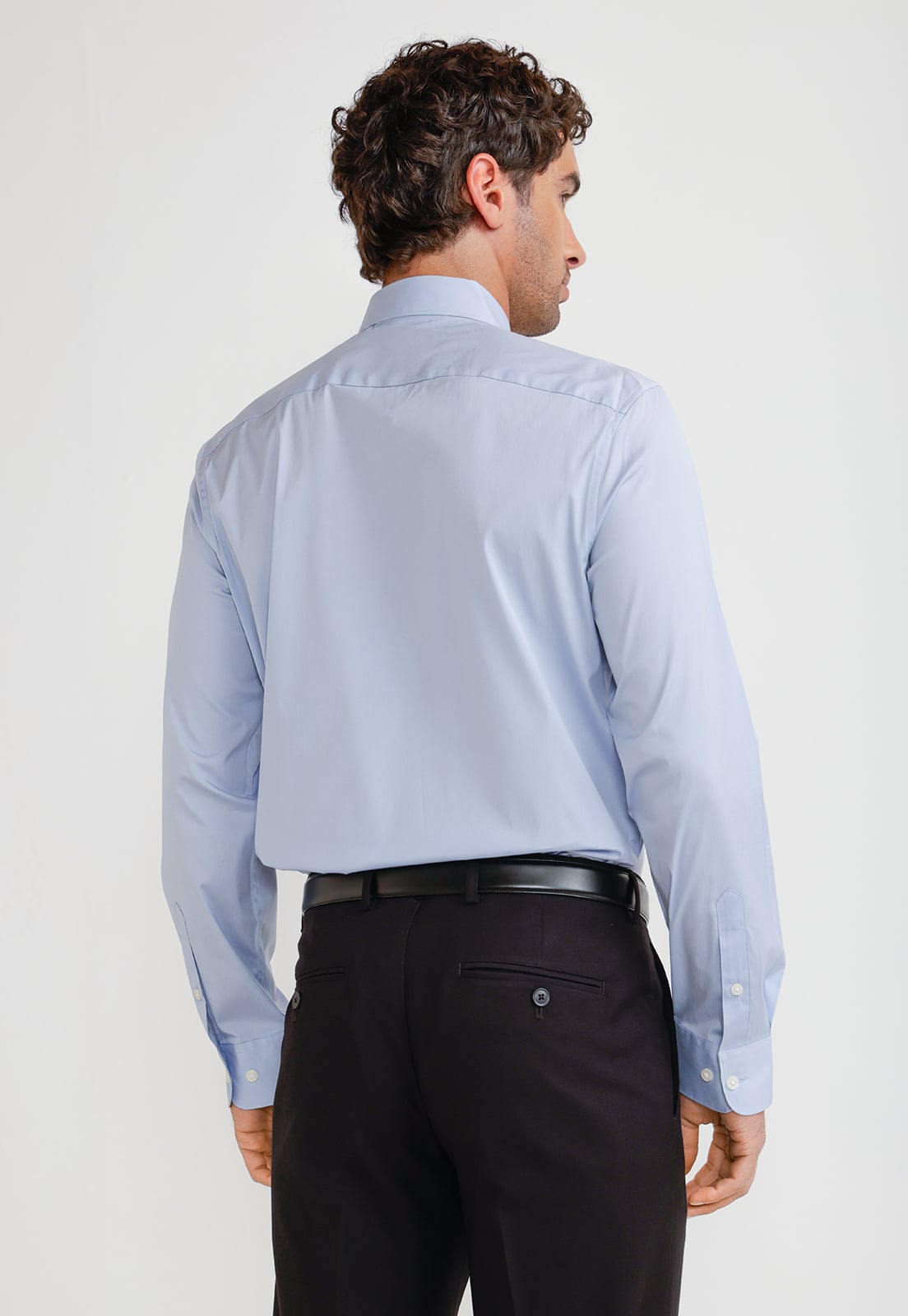CAMISA HOMBRE SMART CELESTE MEDIO - 2