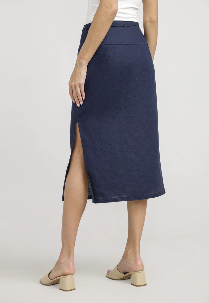 FALDA MUJER ANDREA LINO NAVY - 2