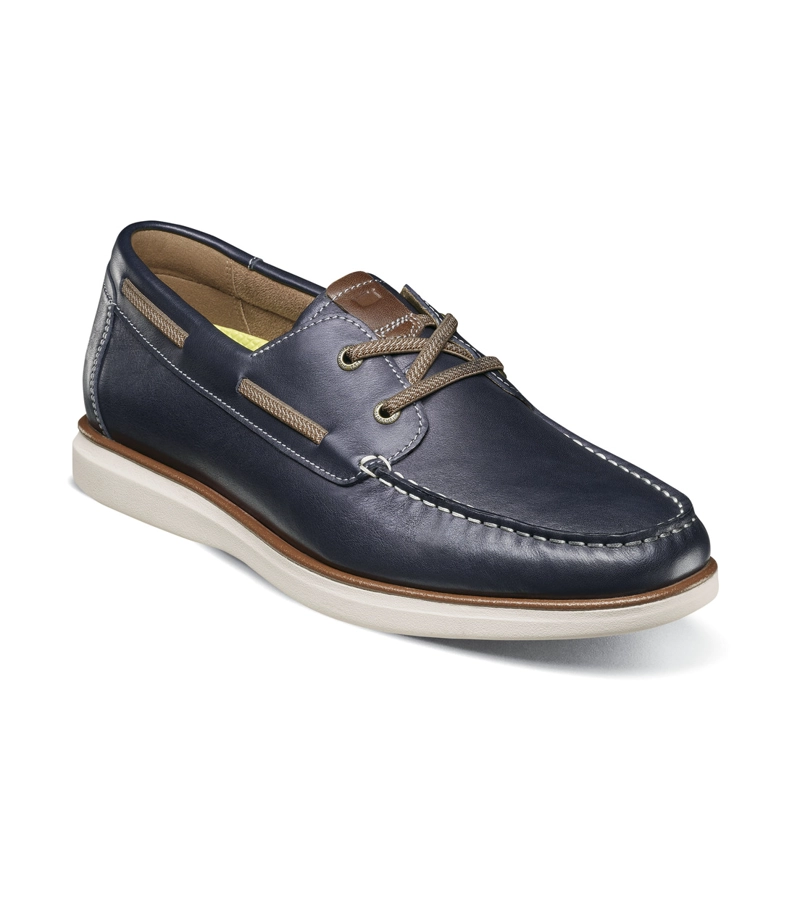 MOCASINES CASUAL TROPICS BOAT NAVY - 1