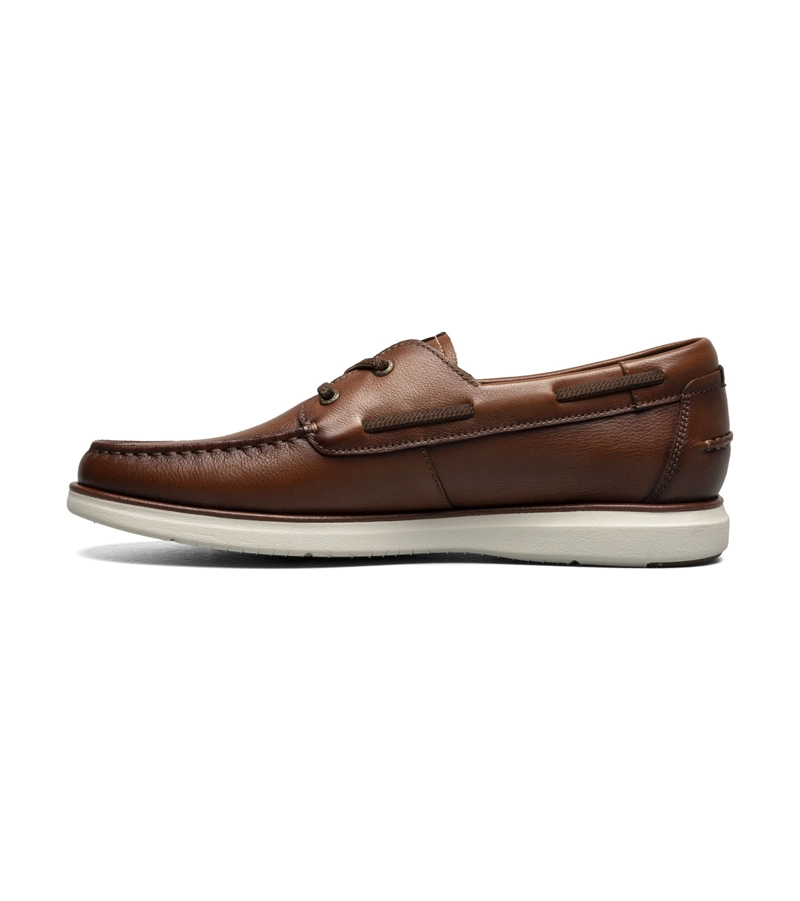 MOCASINES CASUAL TROPICS BOAT COGNAC - 5