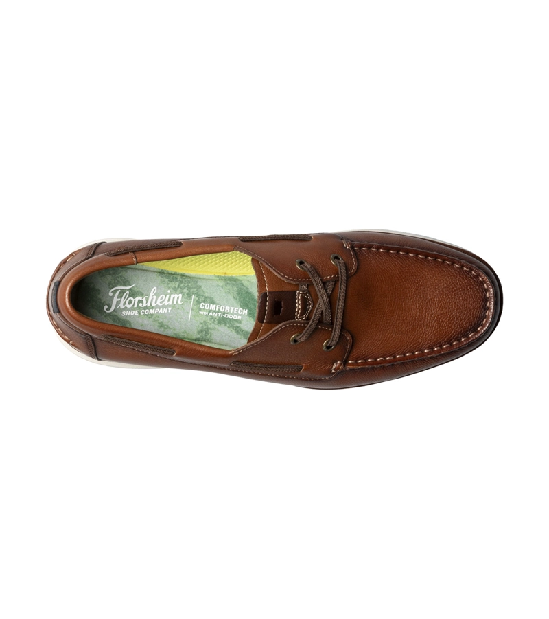 MOCASINES CASUAL TROPICS BOAT COGNAC - 6