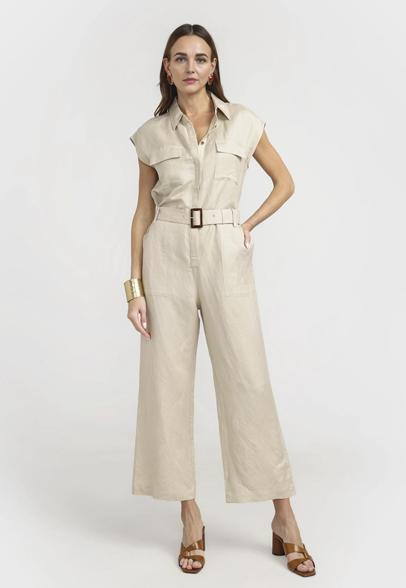 ENTERITO MUJER SABINA LINO BEIGE - 4