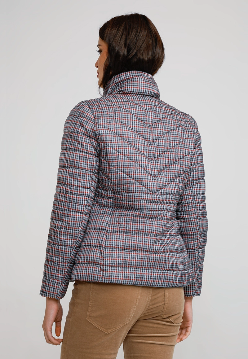 PARKA REVERSIBLE MUJER POLIE STER DUSTY BLUE - 3