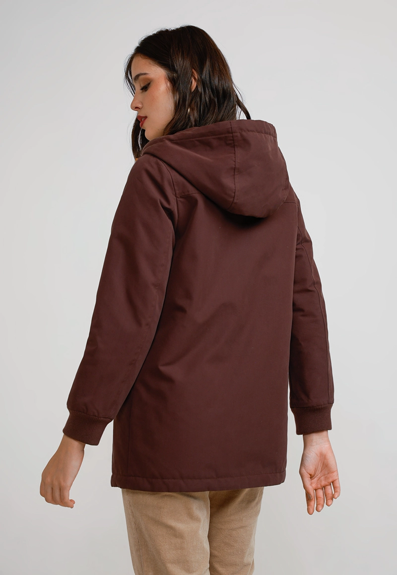 PARKA REVERSIBLE MUJER BURDEO - 2