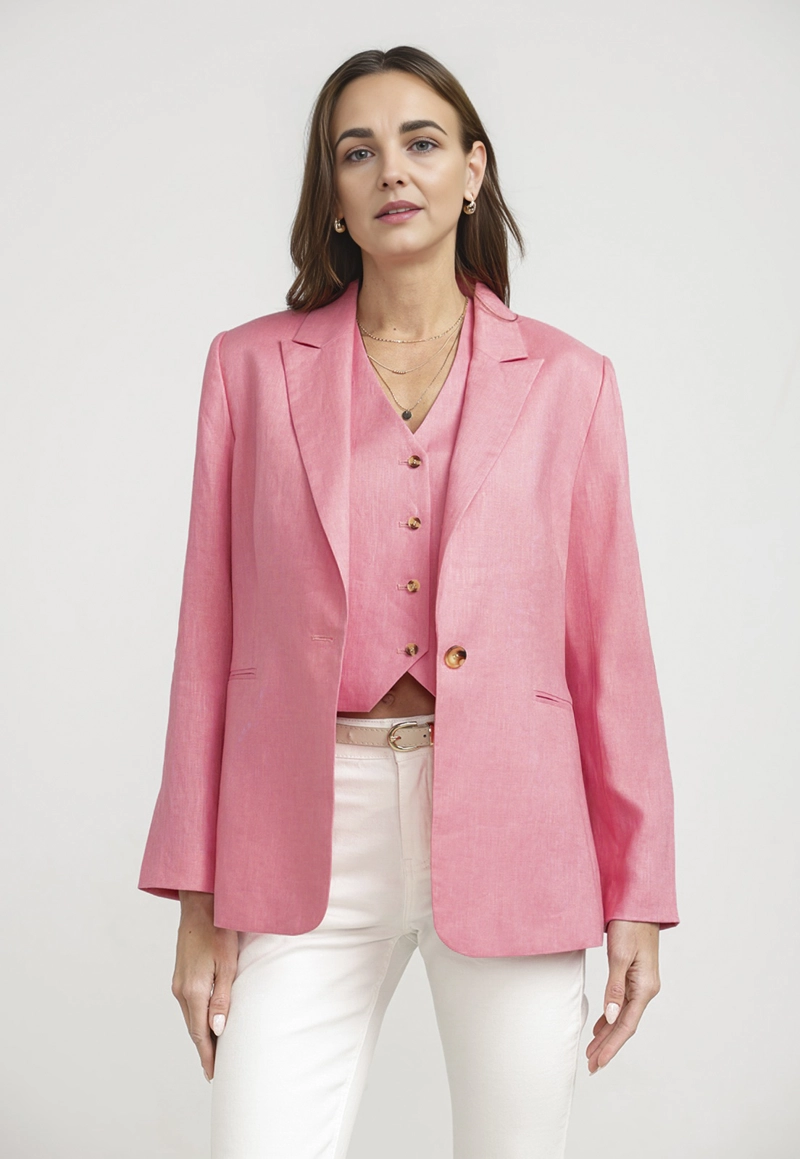 BLAZER MUJER CELINE LINO MAGENTA - 1