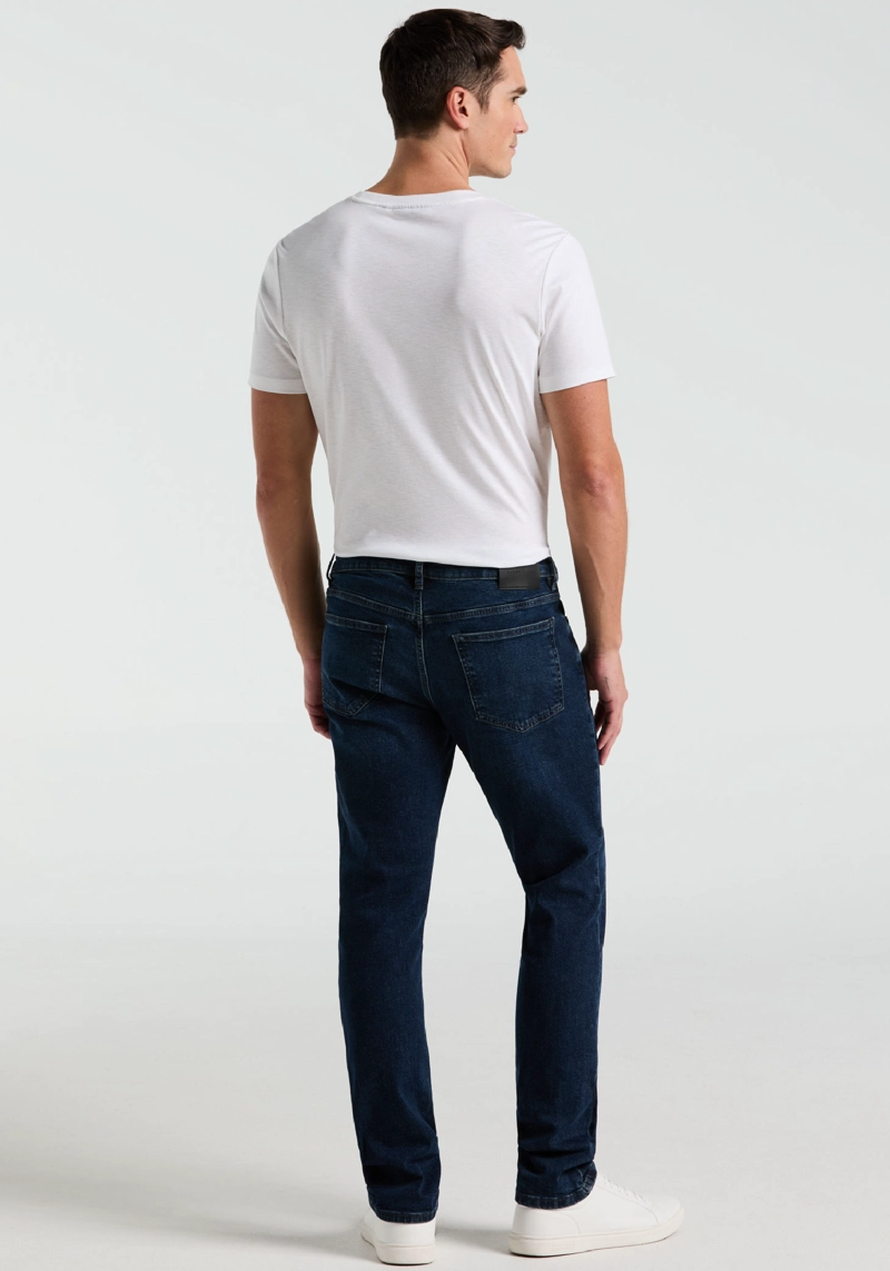 JEANS HOMBRE SLIM FIT AZUL OSCURO - 2
