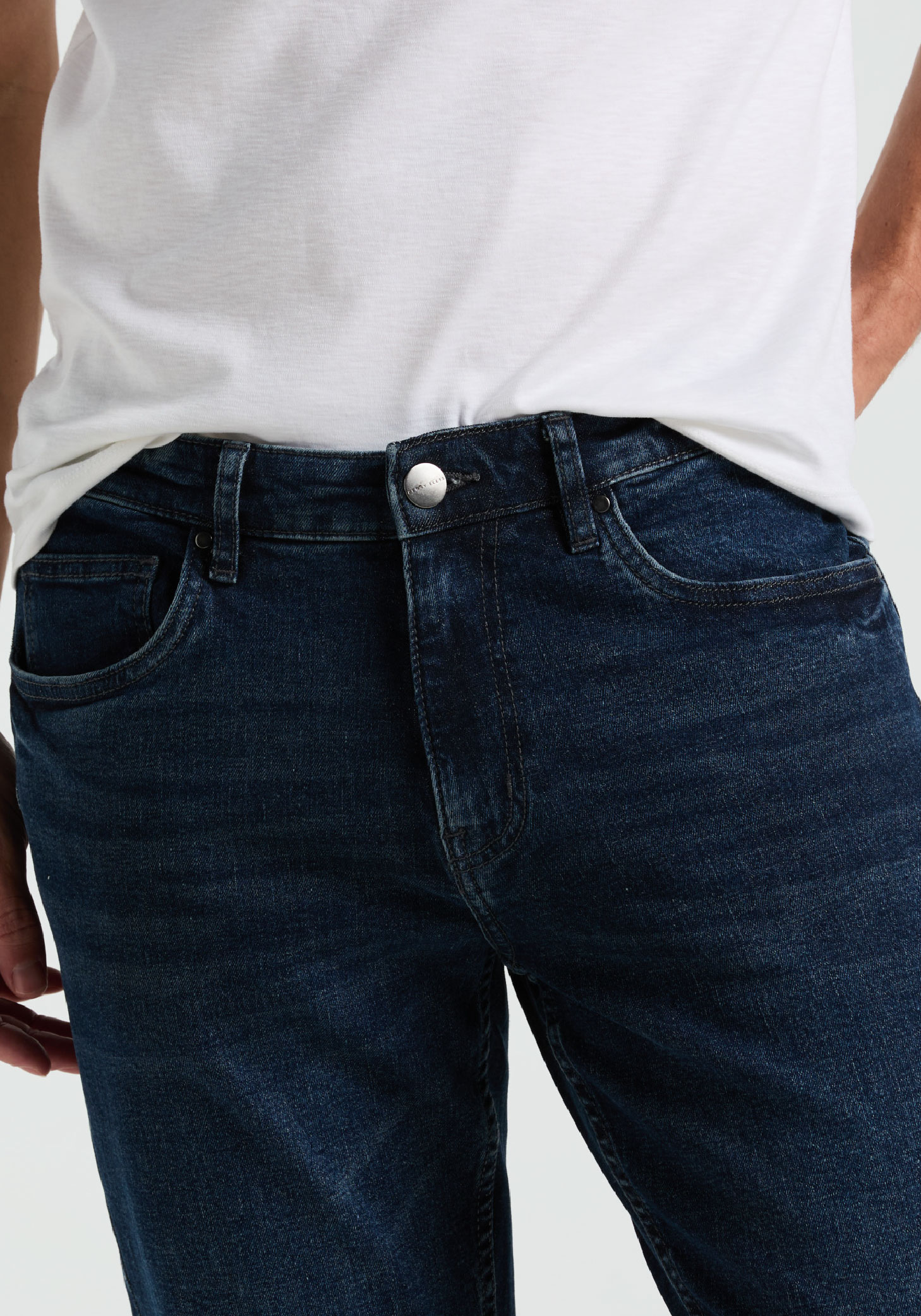 JEANS HOMBRE SLIM FIT AZUL OSCURO - 3