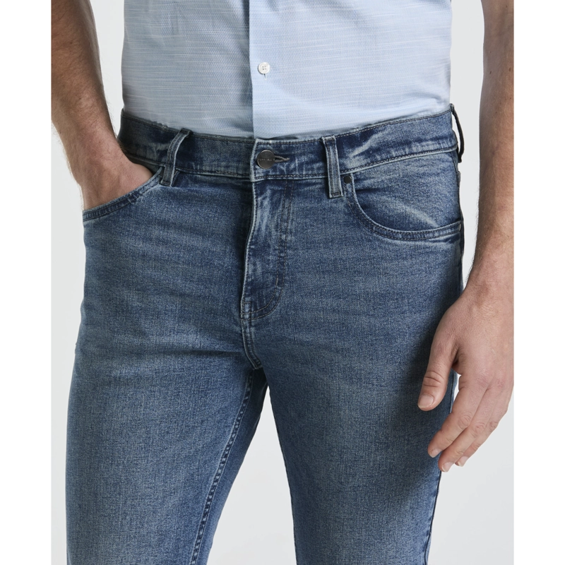 JEANS HOMBRE SLIM FIT AZUL MEDIO - 3