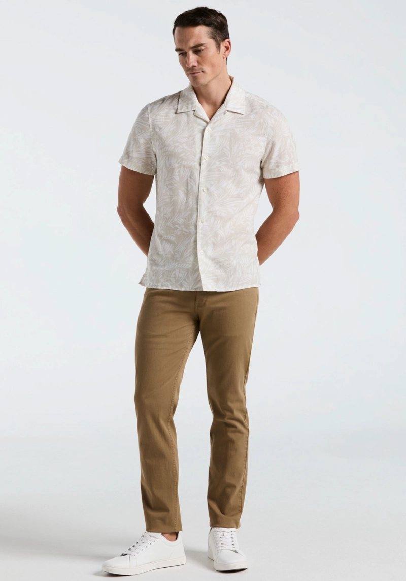 CAMISA HOMBRE MANGA CORTA ESTAMPADA ARENA - 4