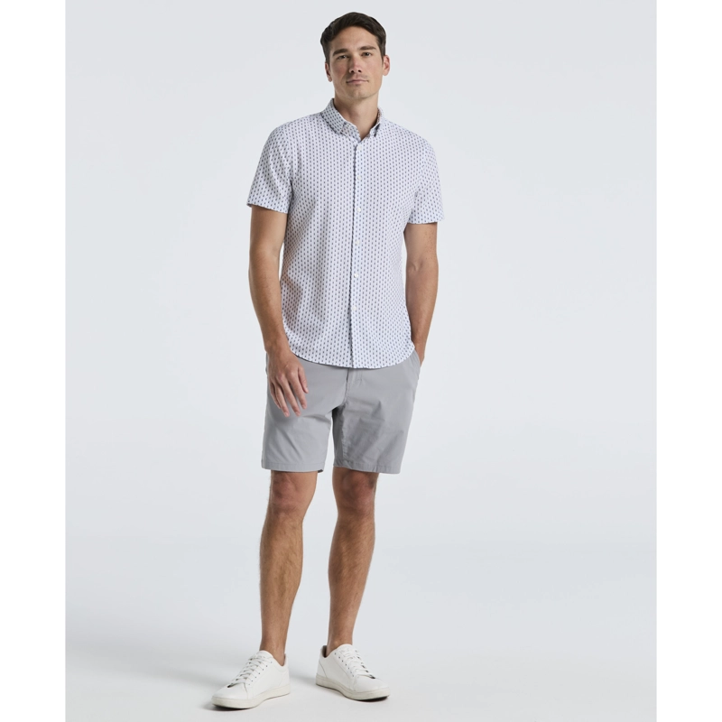 CAMISA HOMBRE MANGA CORTA TOTAL STRETCH BLANCO - 4