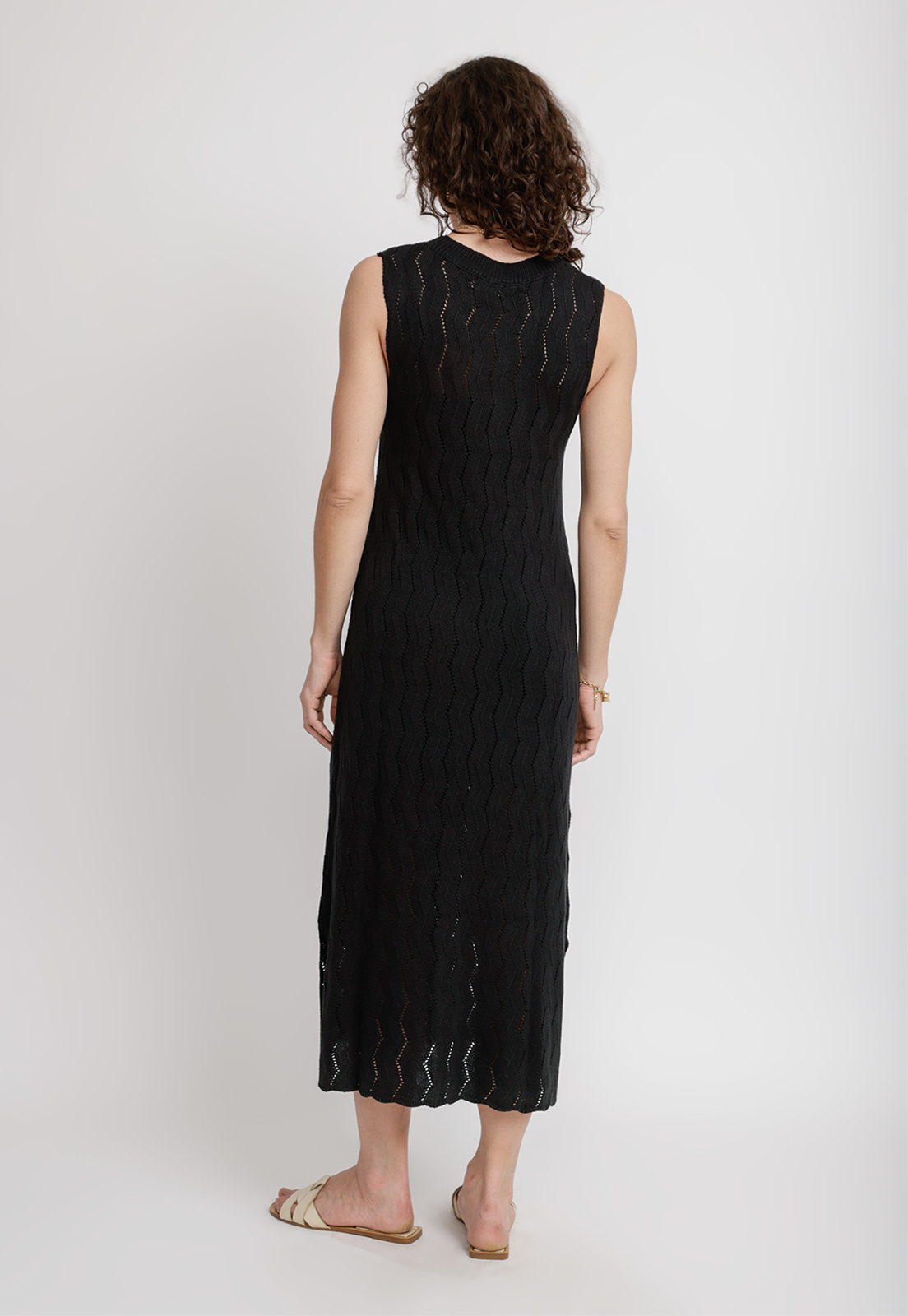 VESTIDO MUJER MALVA NEGRO - 2