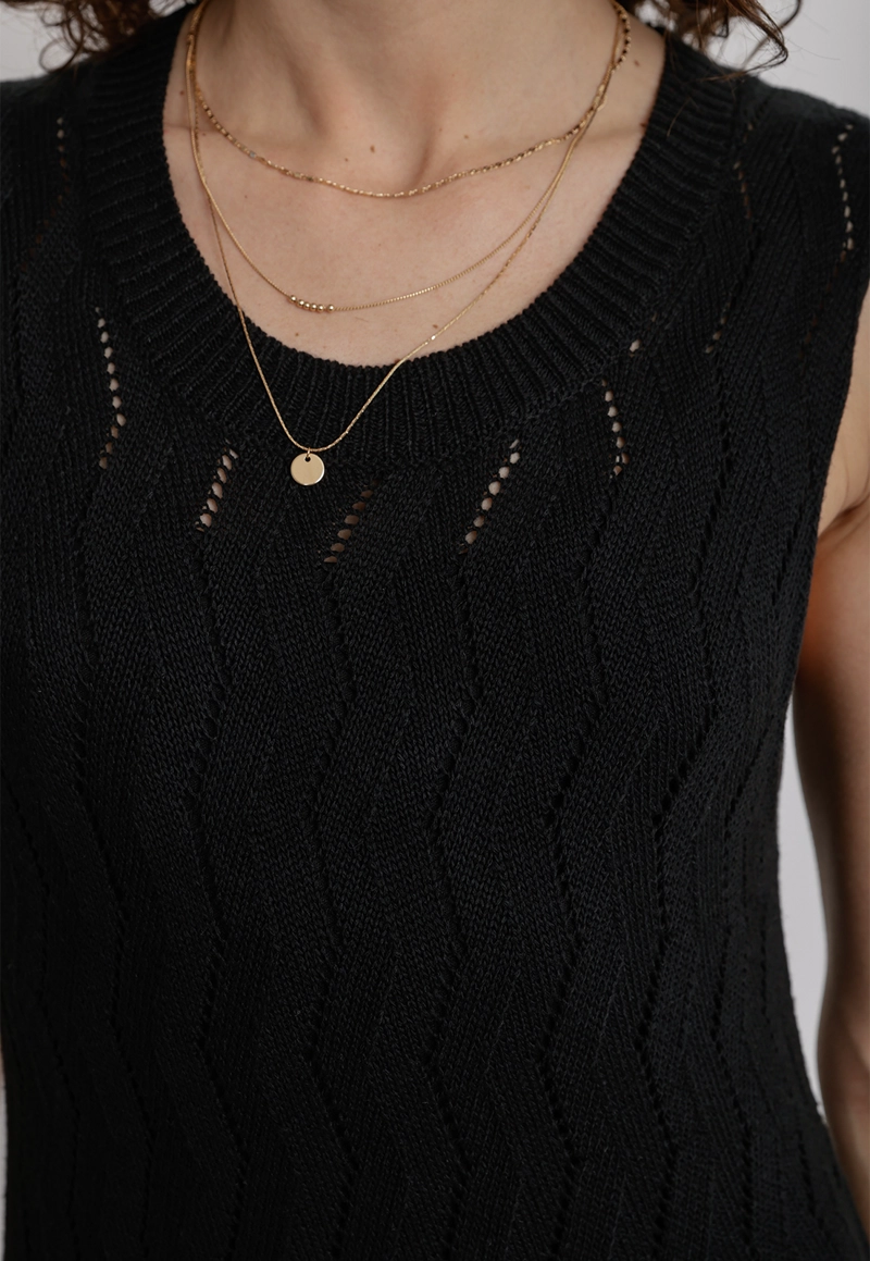 VESTIDO MUJER MALVA NEGRO - 3