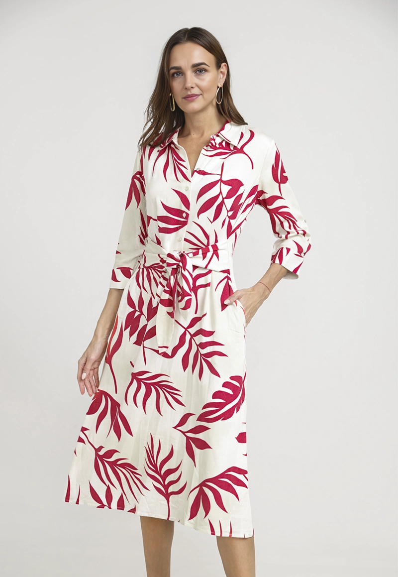 VESTIDO MUJER ANIS VISCOSA NATURAL - 1