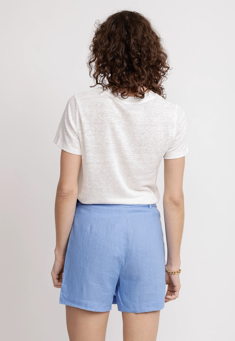 POLERA MUJER GANTT LINO BLANCO - 2