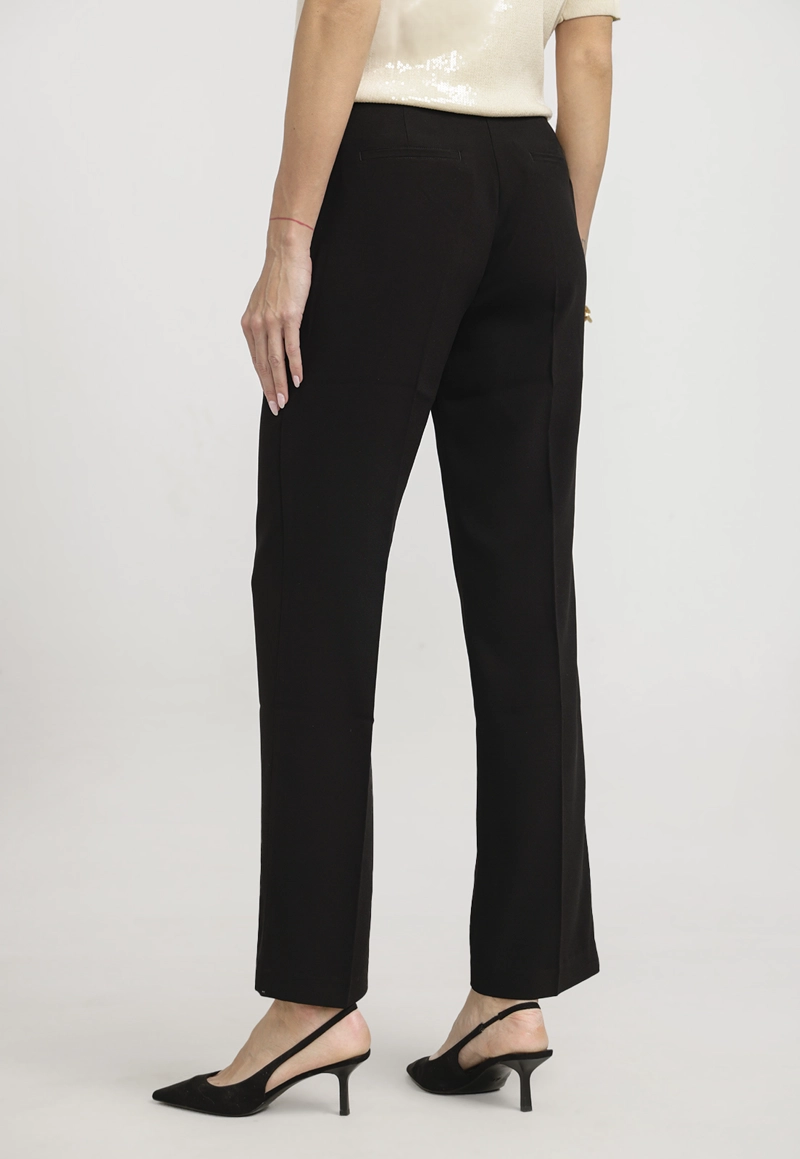 PANTALON MUJER LORETO VISCOSA NEGRO - 2