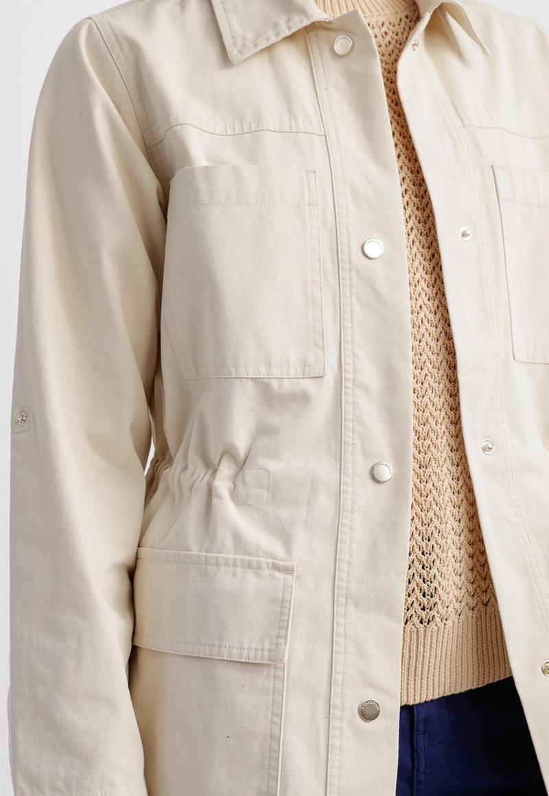 CHAQUETA MUJER HIDRA ALGODON NATURAL - 3