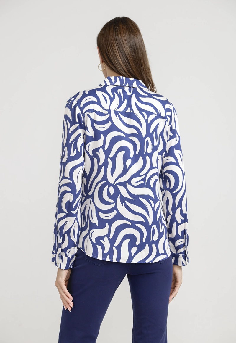 BLUSA MUJER LIZ VISCOSA BLANCO - 2