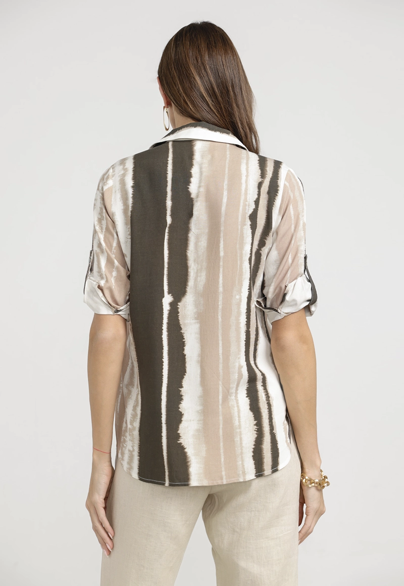 BLUSA MUJER SEGOVIA VISCOSA SAFARI - 2