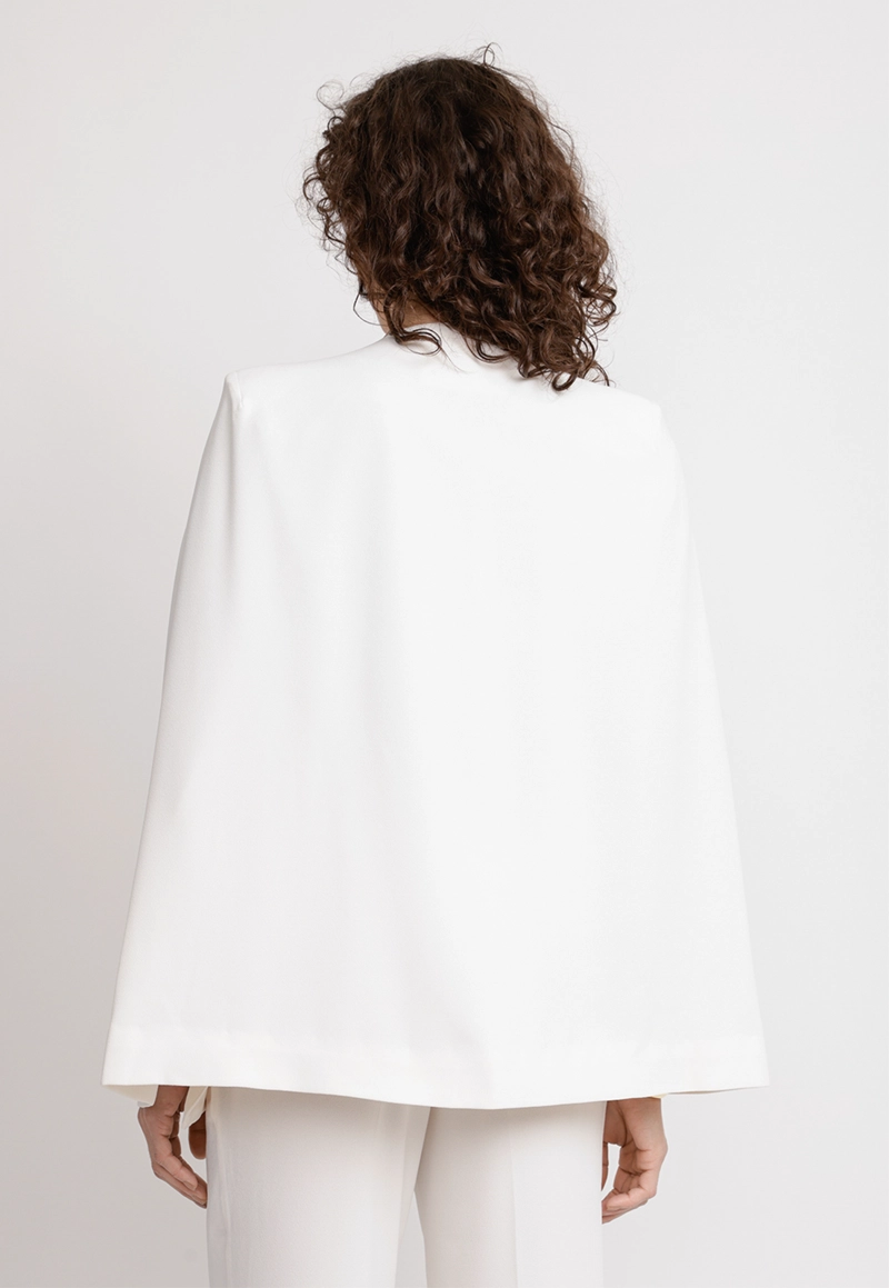BLAZER MUJER VERBENA VISCOSA CREMA - 2