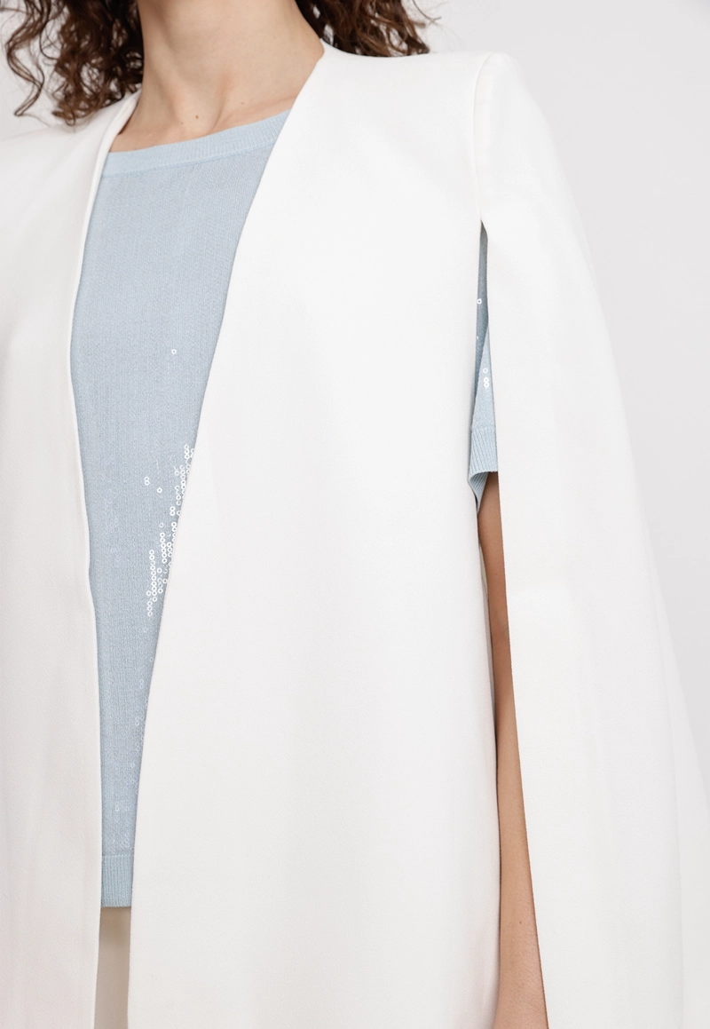 BLAZER MUJER VERBENA VISCOSA CREMA - 3