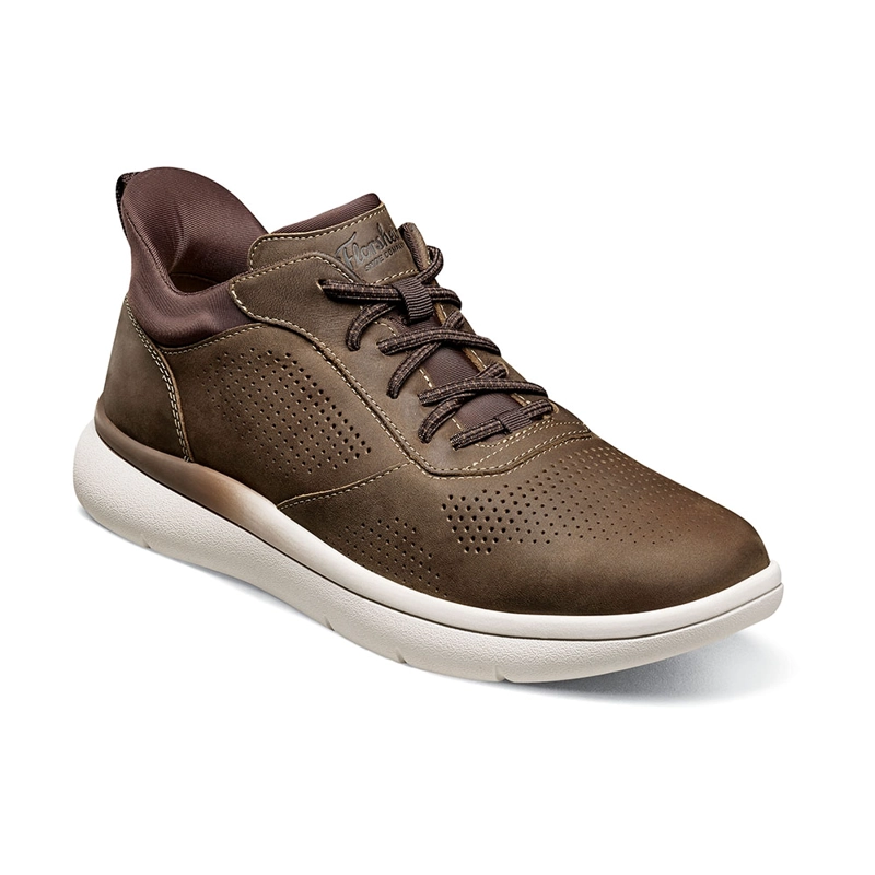 ZAPATILLAS CASUAL FLEET PERF LACE CAFE - 1