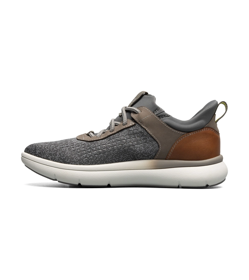 ZAPATILLAS CASUAL FLEET KNIT LACE GRIS - 5