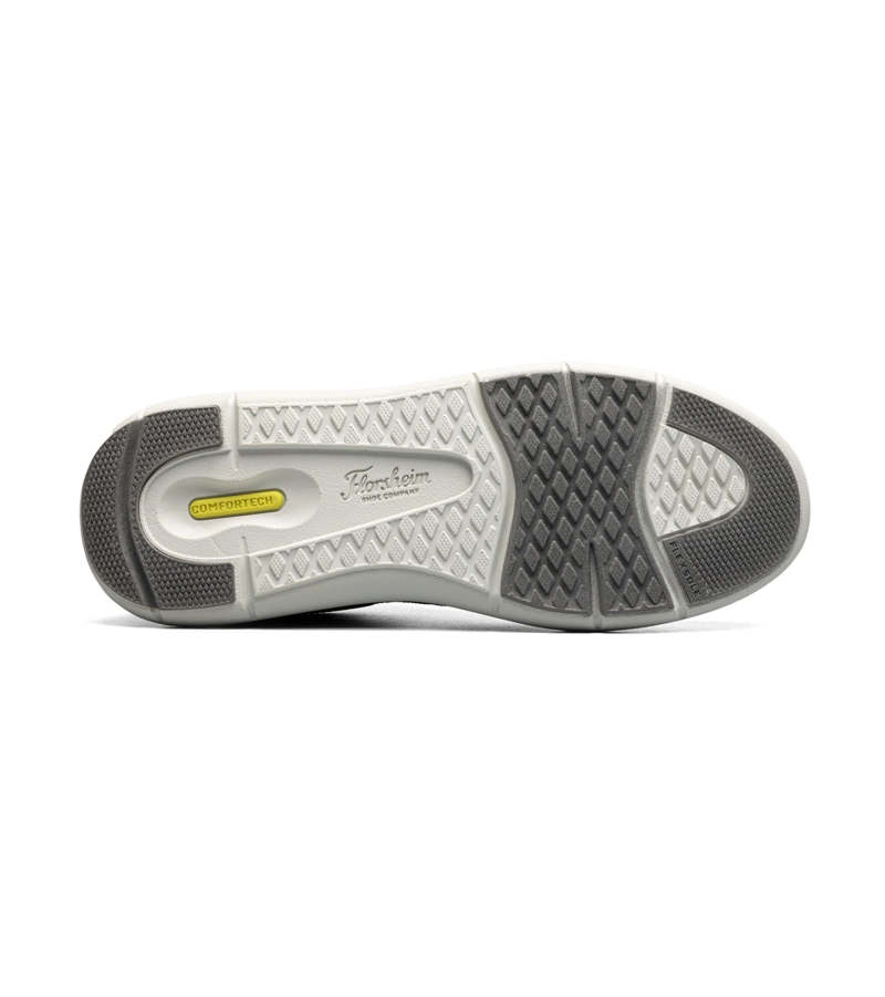 ZAPATILLAS CASUAL FLEET KNIT LACE GRIS - 7
