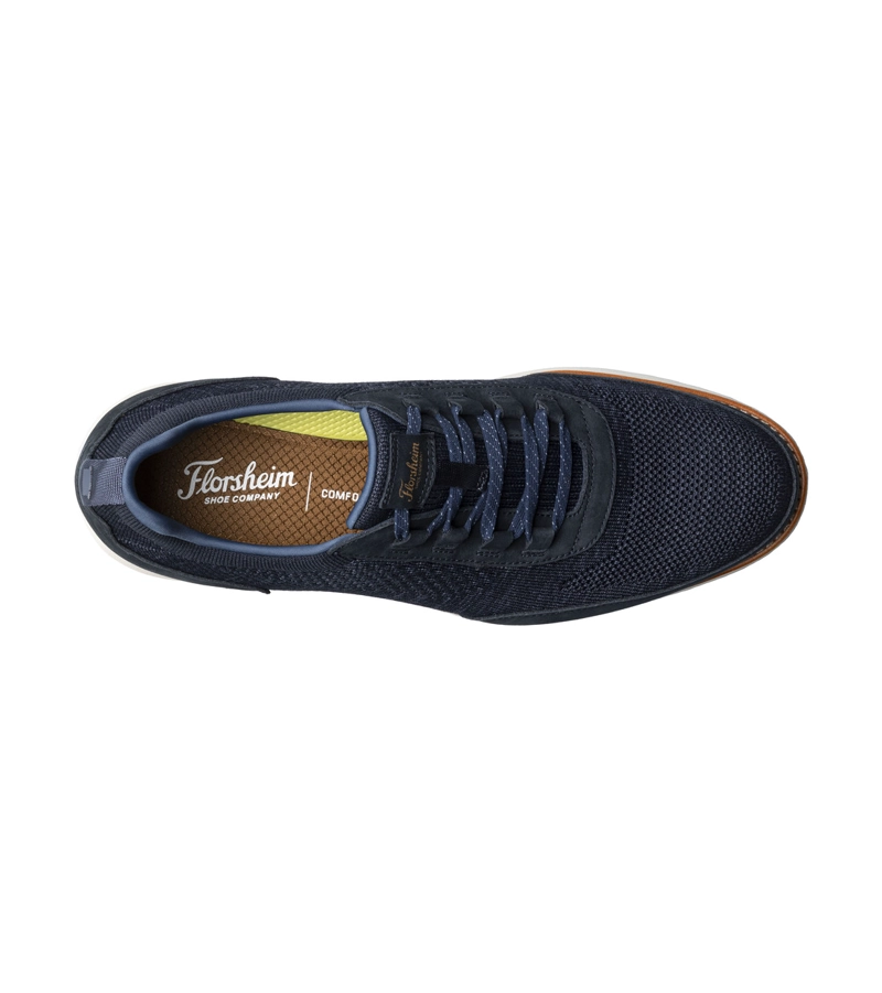 ZAPATILLAS CASUAL LAUNCH KNIT SLIP AZUL - 6