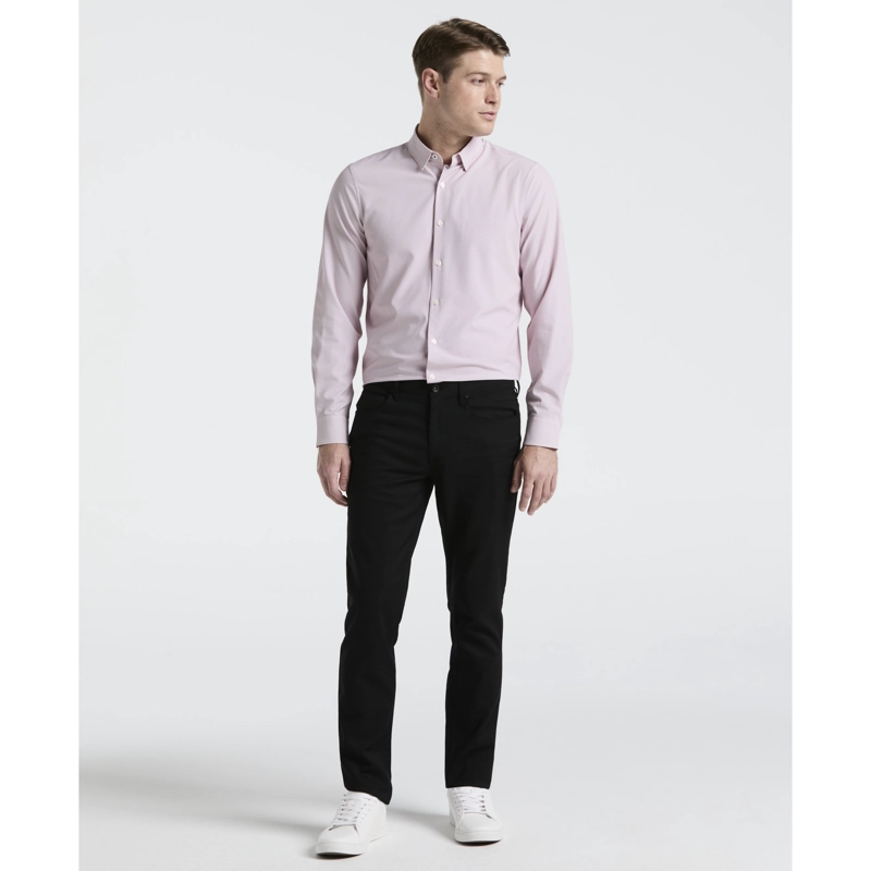 CAMISA HOMBRE TOTAL STRETCH ESTAMPADA ROSADA - 4