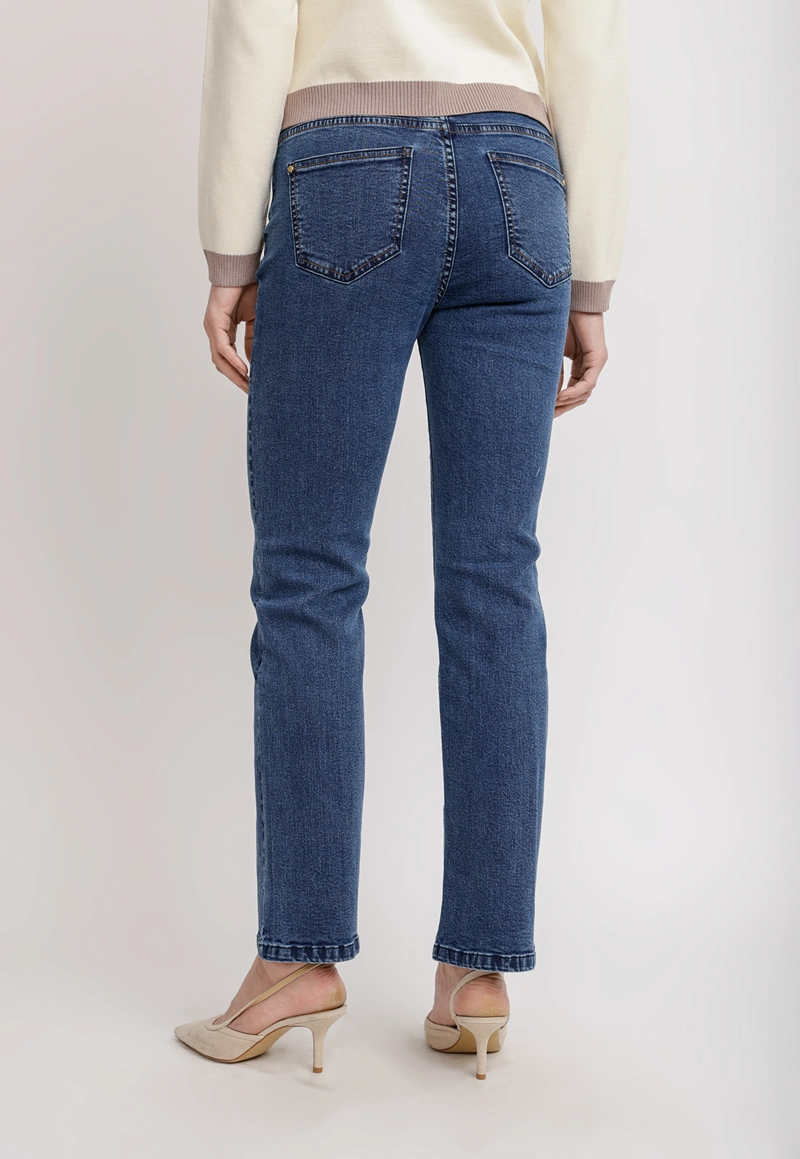 JEANS RECTO AZUL CHARLOT26 MUJER - 2