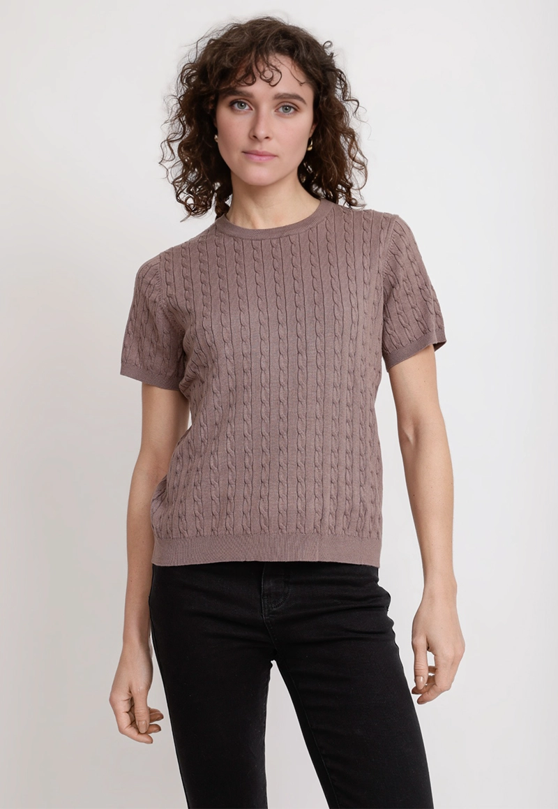 TEJIDO TAUPE ALANIS MUJER - 1