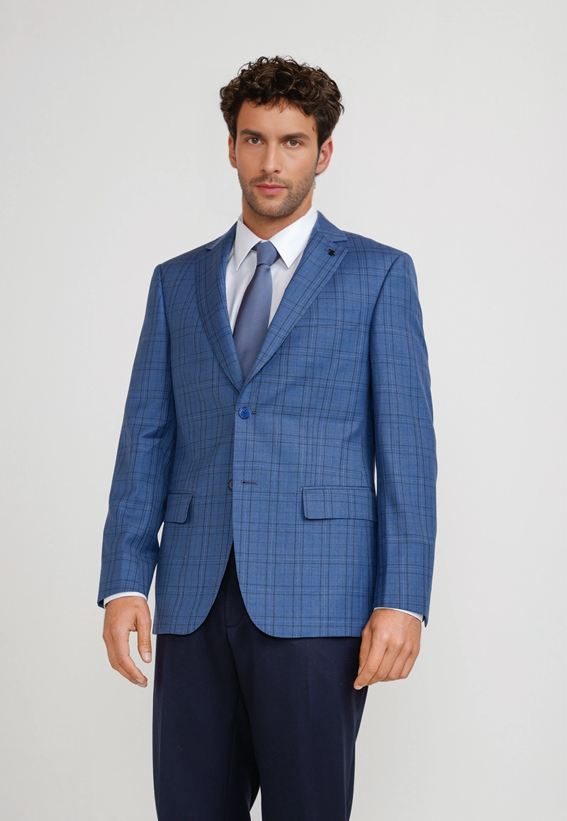 CHAQUETA HOMBRE FORMAL EXECUTIVE AZUL - 1