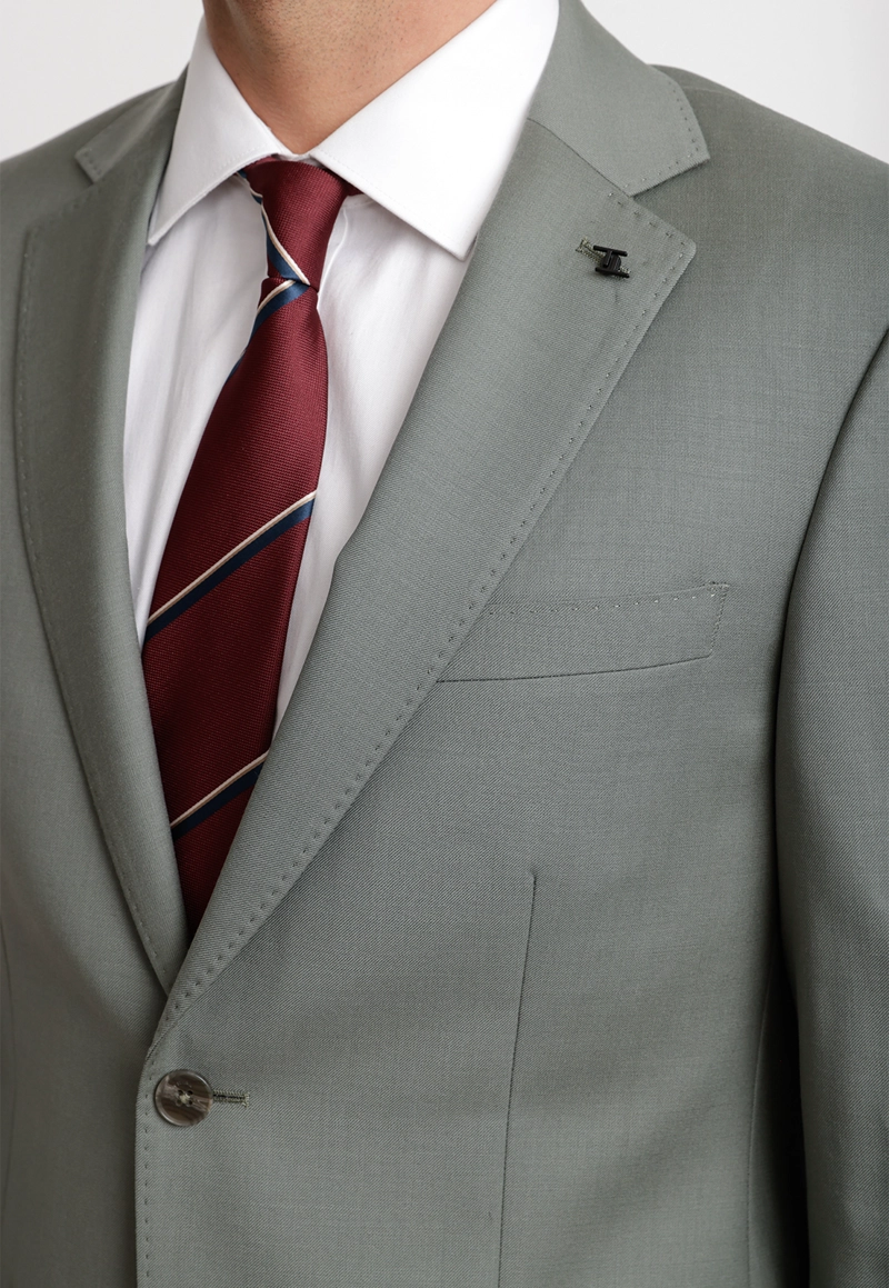 CHAQUETA HOMBRE FORMAL LANA S100'S MIX&COLOR VERDE - 3