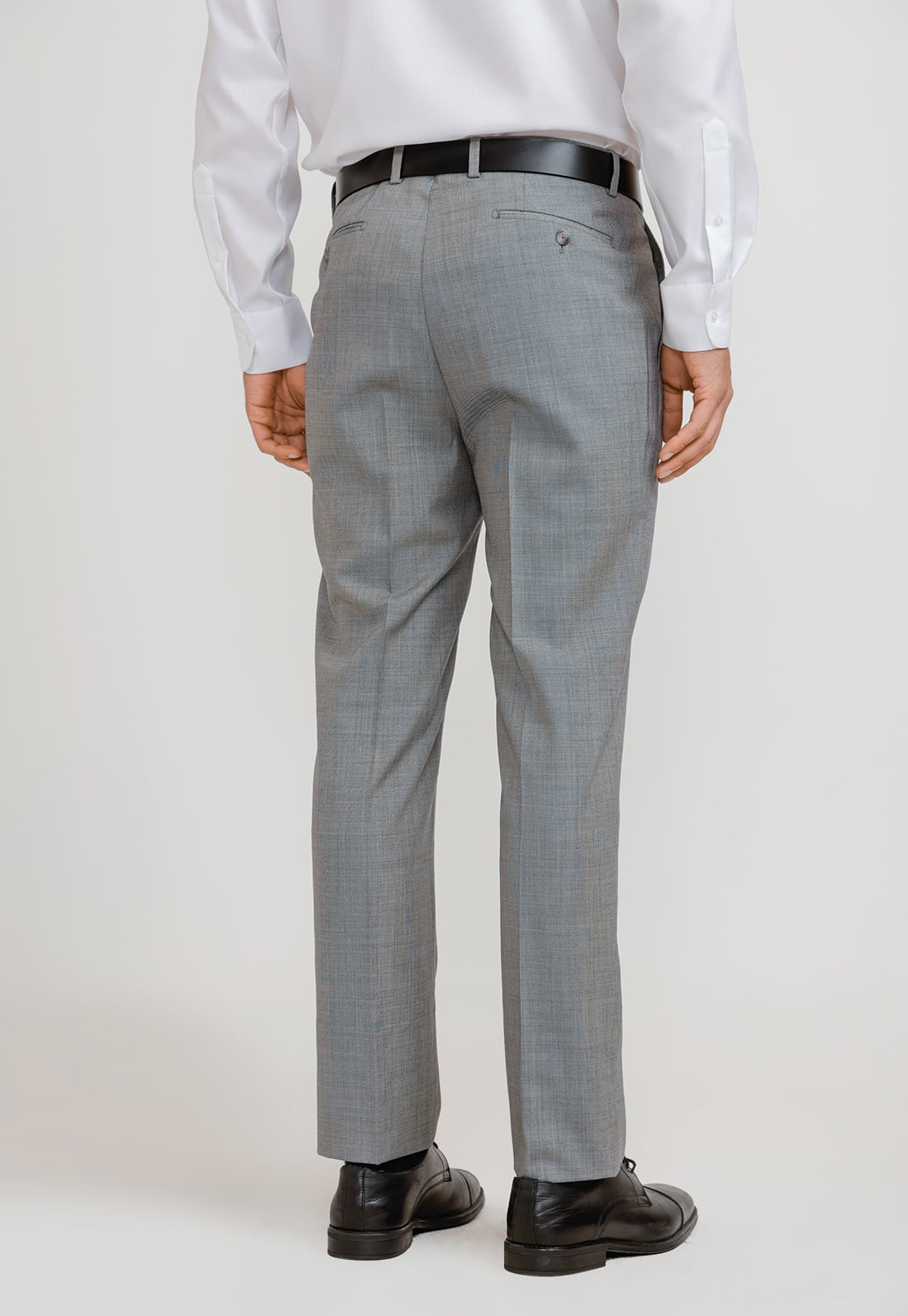 PANTALON HOMBRE FORMAL LANA S100'S MIX&COLOR GRIS - 2