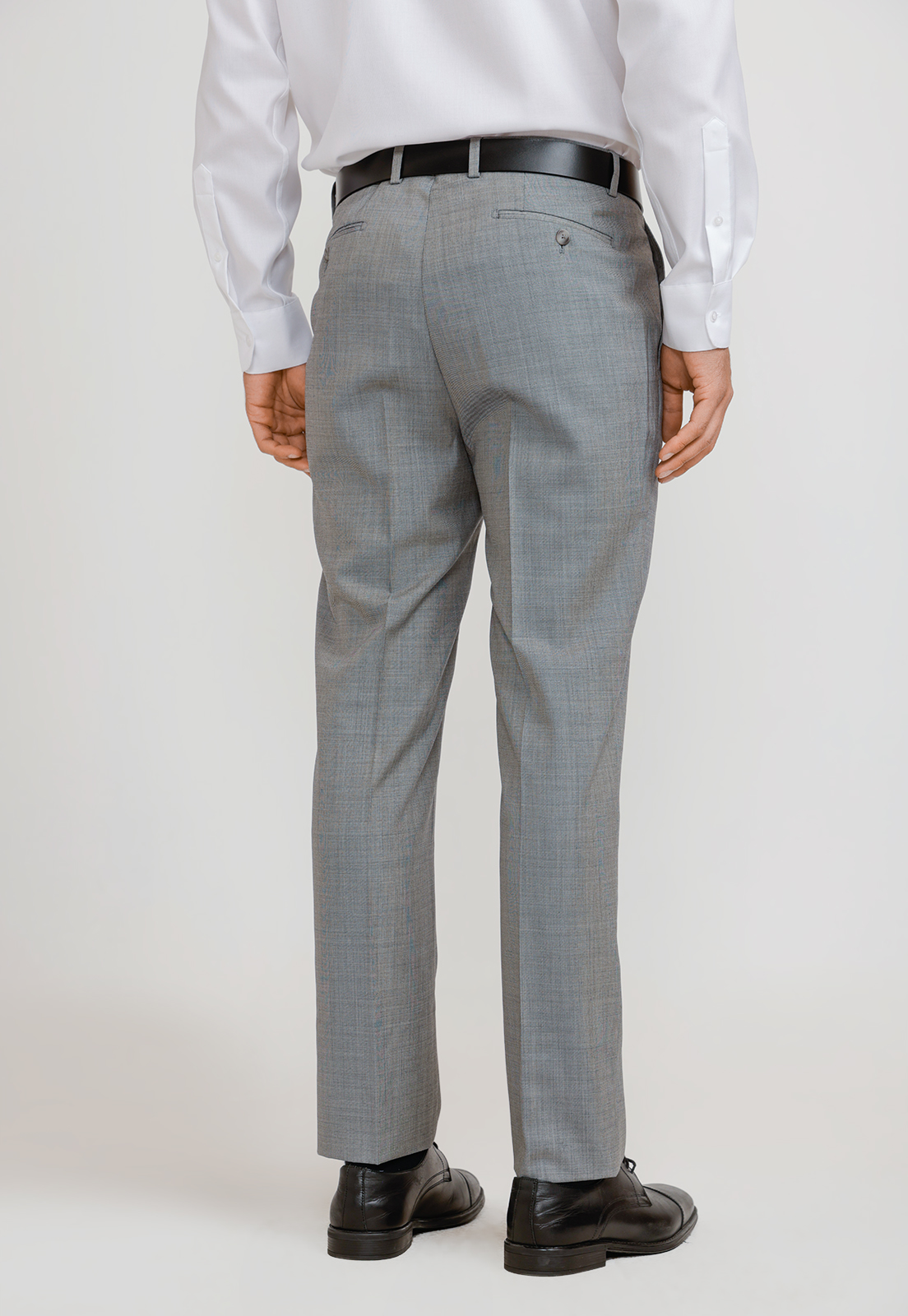 PANTALON HOMBRE FORMAL LANA S100'S MIX&COLOR GRIS - 2