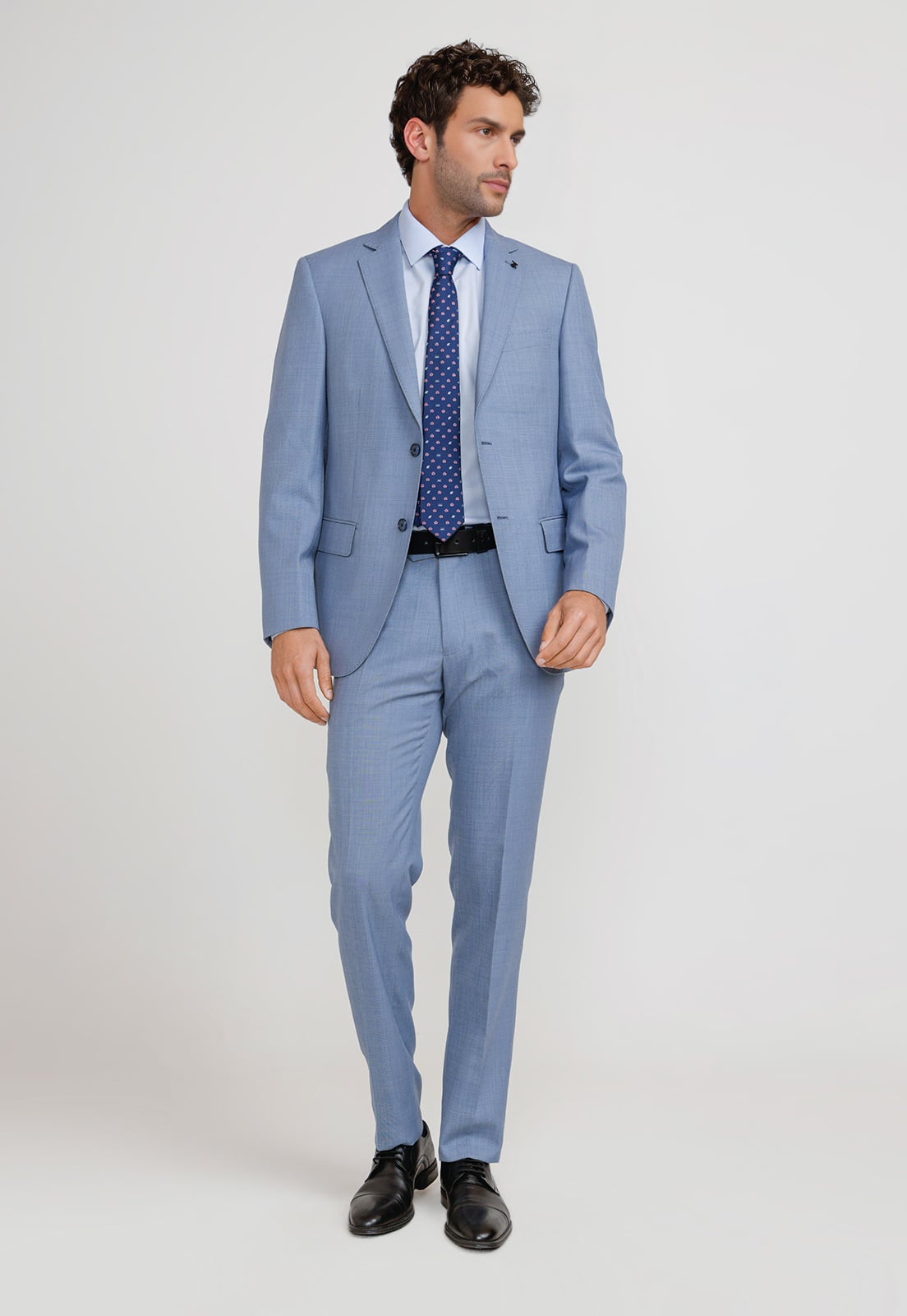 TRAJE HOMBRE FORMAL EXECUTIVE CELESTE - 4