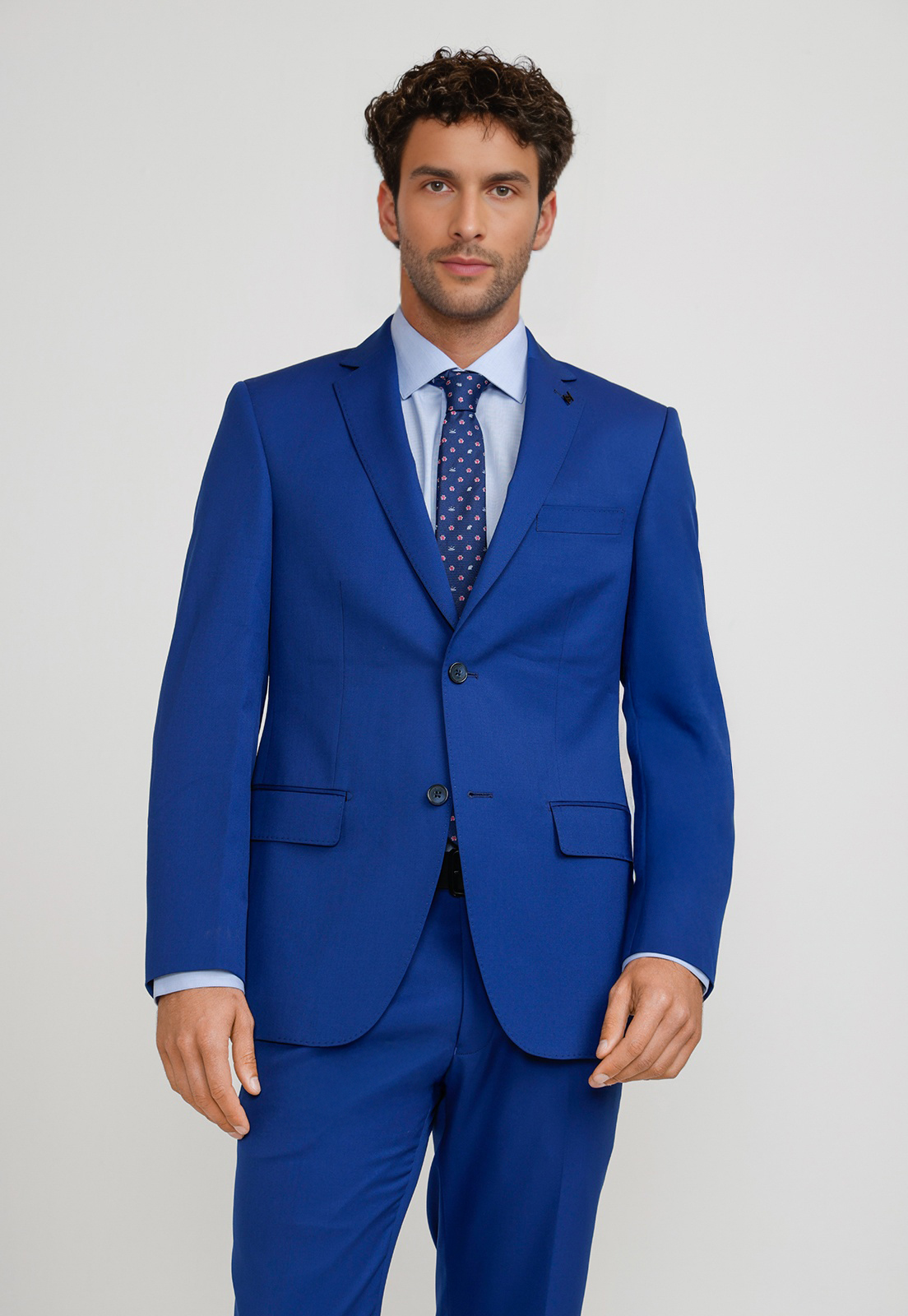 TRAJE HOMBRE FORMAL EXECUTIVE AZULINO - 1
